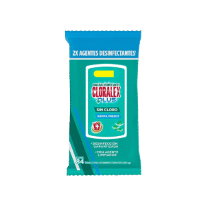 CLORALEX PLUS® TOALLITAS DESINFECTANTES 84pz