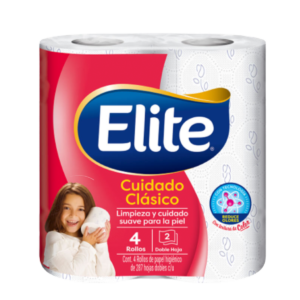ELITE  (Papel Higiénico/ 4 rollos)