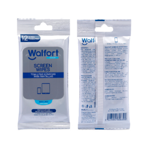 Toallitas Húmedas para Pantallas Walfort 12 piezas